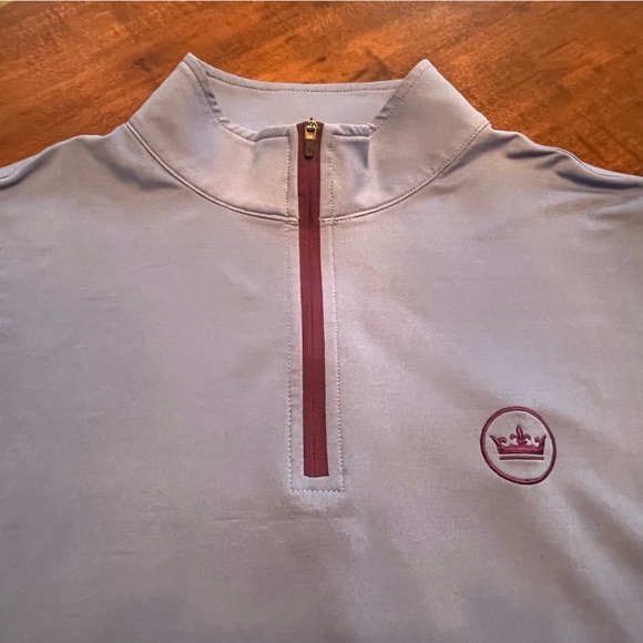 Peter Millar Crown Crafted Blue Performance Men’s Golf Vest Sz Large - Picture 12 of 12